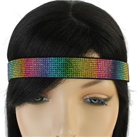 Rhinestones 10 Lines Hair-Band