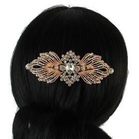 Rhinestones Flower Hair Comb