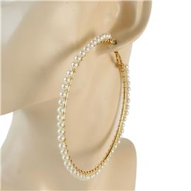 80MM Pearl Hoop