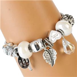 Charms Feather Bracelet