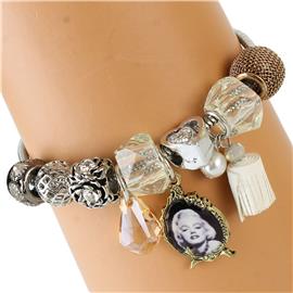 Charms Tassel Bracelet