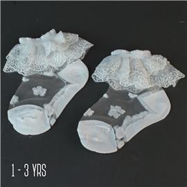 Size 1-3 Laces Socks