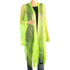 Neon Fashion Kimono Cover Up