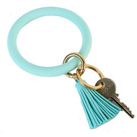 Tassel Silicone Key Ring / Bangle