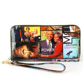 Fashion Magazine Print Wallet