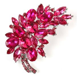 Crystal Brooch