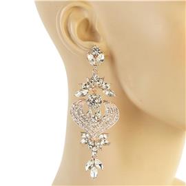 Crystal Chandelier Earring