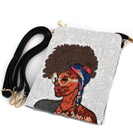 Sequin African Hand Bag