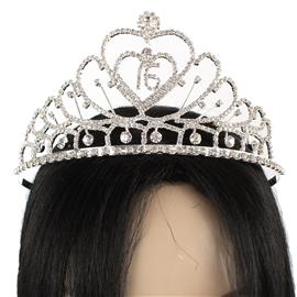 Rhinestones 16 Tiara