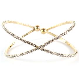 Rhinestone Thin Bracelet