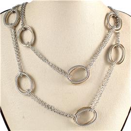 Oval Chain Necklace