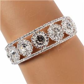 Rhinestones Cuff Bangle