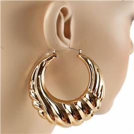 Metal Hoop Earring