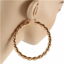 80 MM Metal Hoop Earring