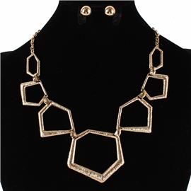 Fashion Metal Necklace Set