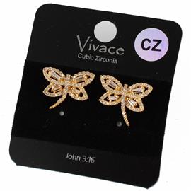 CZ Stud Earring