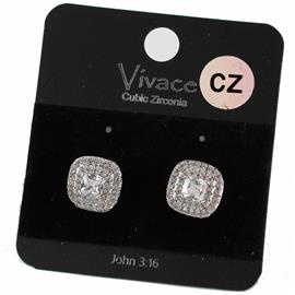 CZ Stud Earring