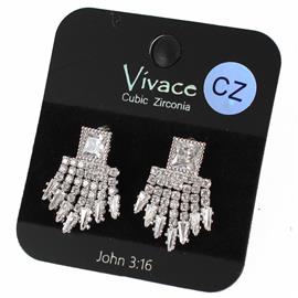 CZ Stud Earring