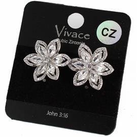 CZ Stud Earring