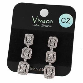 CZ Dangle Earring