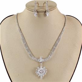 CZ Necklace Set