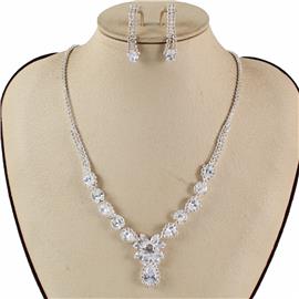 CZ Necklace Set