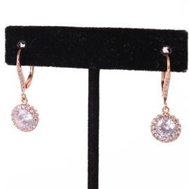 Cubic Zirconia Dangling Earring