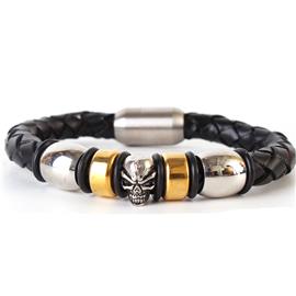 Stainless Steel Skull Bracelet