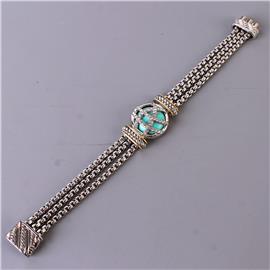 CZ Turquoise Bracelet