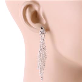 Rhinestones Drop Earring