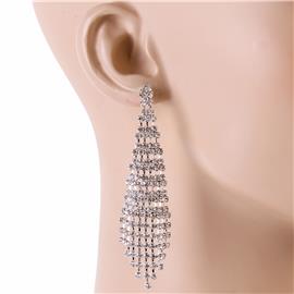 Rhinestones Chandeleir Earring