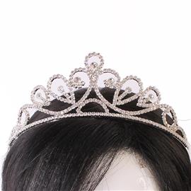 Rhinestones Casting Tiara