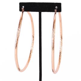 ""1.00" Metal Hoop Earring "