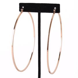 ""1.00" Metal Hoop Earring "