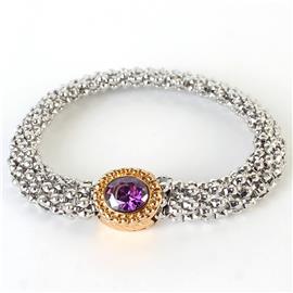 Chain Oval CZ Bracelet