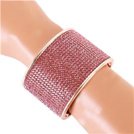 Rhinestones Cuff Bangle