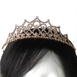 Rhinestones Crown Tiara