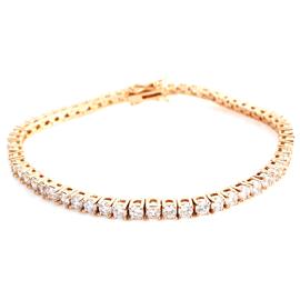 3mm Cubic Zirconia Tennis Bracelet