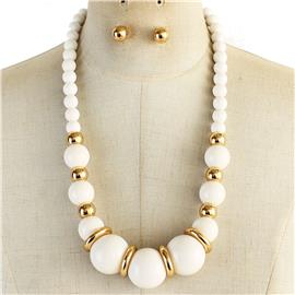 Beads Necklace Set