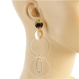 Circle Dangling Earring