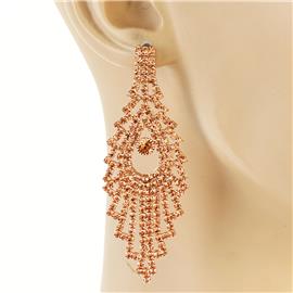 Rhinestones Chandelier Earring