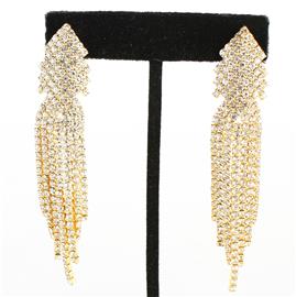 Rhinestones Clip-On Earring