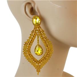 Crystal Evening Chandelier Earring