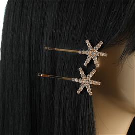 Rhinestones Star Hair Pin