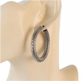 Stainless Steel Hoop Earring