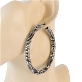 Stainless Steel Hoop Earring