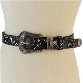 Snake Pattern Belt