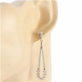 CZ Drop Earring