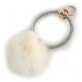 PomPom Bangle Keychain