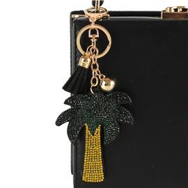 Rhinestones Palms Key Chain